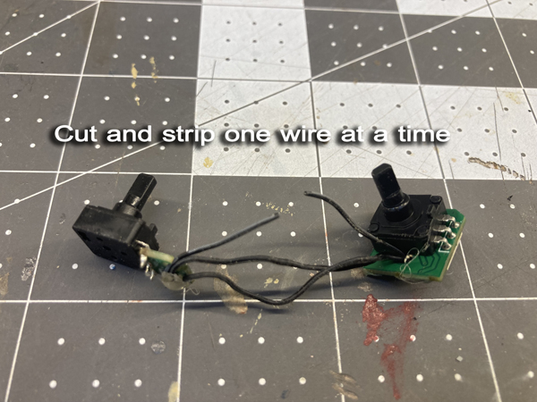 cut wires